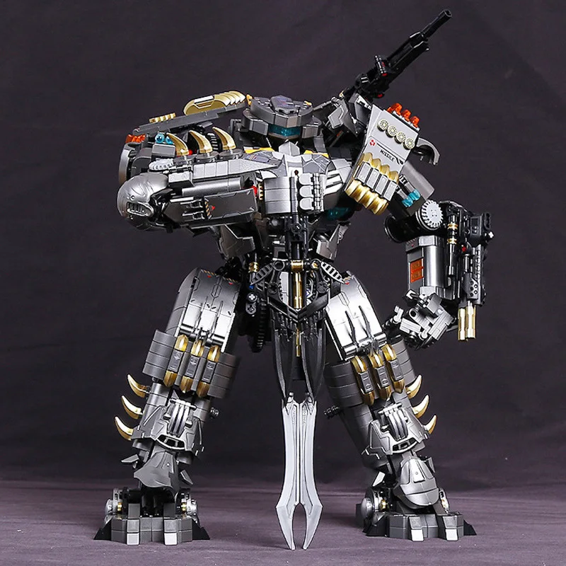 

DIY MOC 19008 Тяжелая бита мейка робот сложность Разрушитель Фенрир Броня Сборка строительные блоки игрушки для детей Подарки