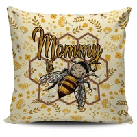 mommy to bee pillow cover 3d all ove printed decorative pillowcases throw pillow cover double sided printing
