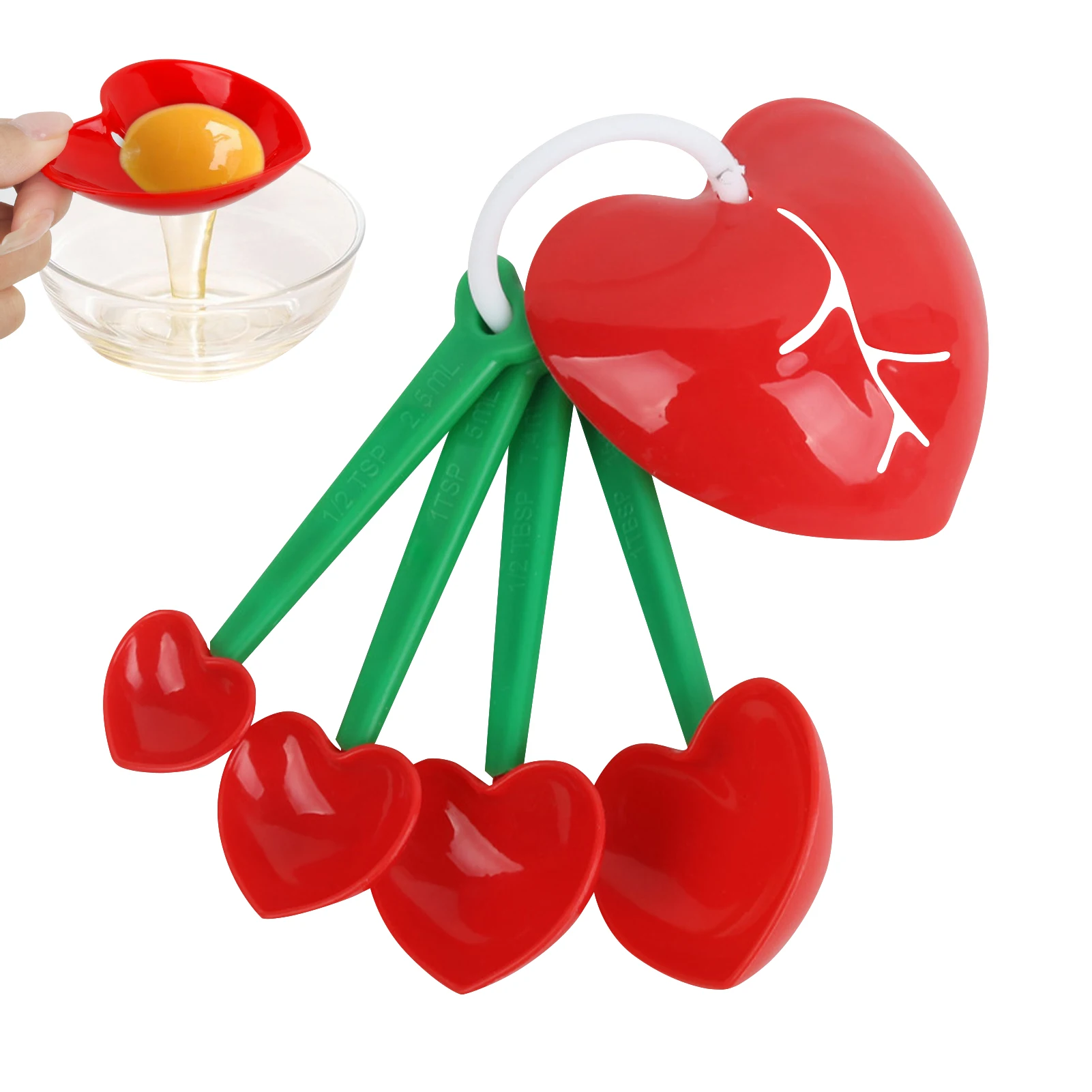 4 звёздочки в комплекте двойная шкала для выпечки форме сердца кухни с