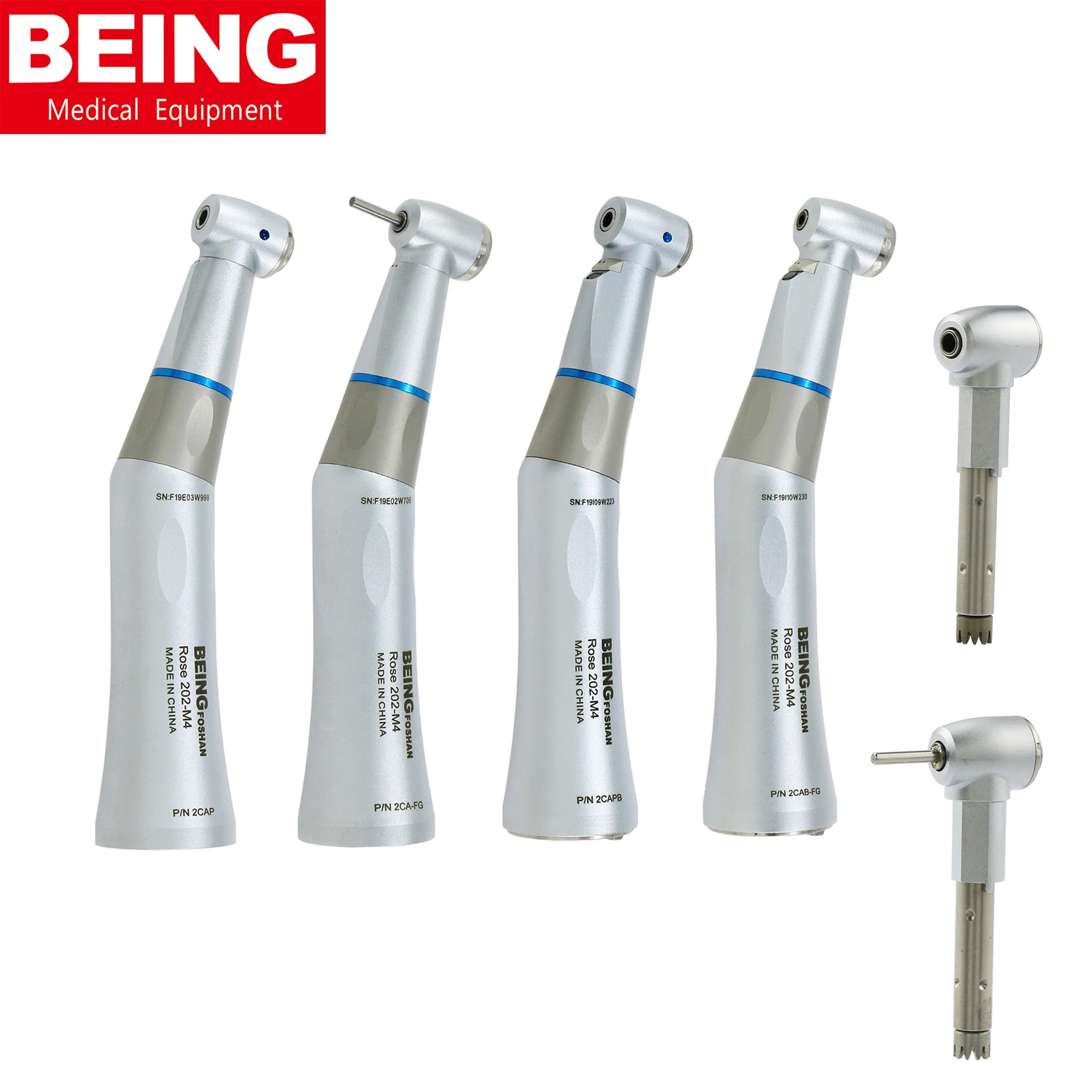 

BEING Dental 1:1 Fiber Optic Inner Water Contra Angle Latch FG NSK
