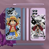 one piece luffy deluxe battle scene for realme gt neo2 master narzo 50i 50a c21y c17 c11 c2 xt x2 x7 pro liquid rope phone case