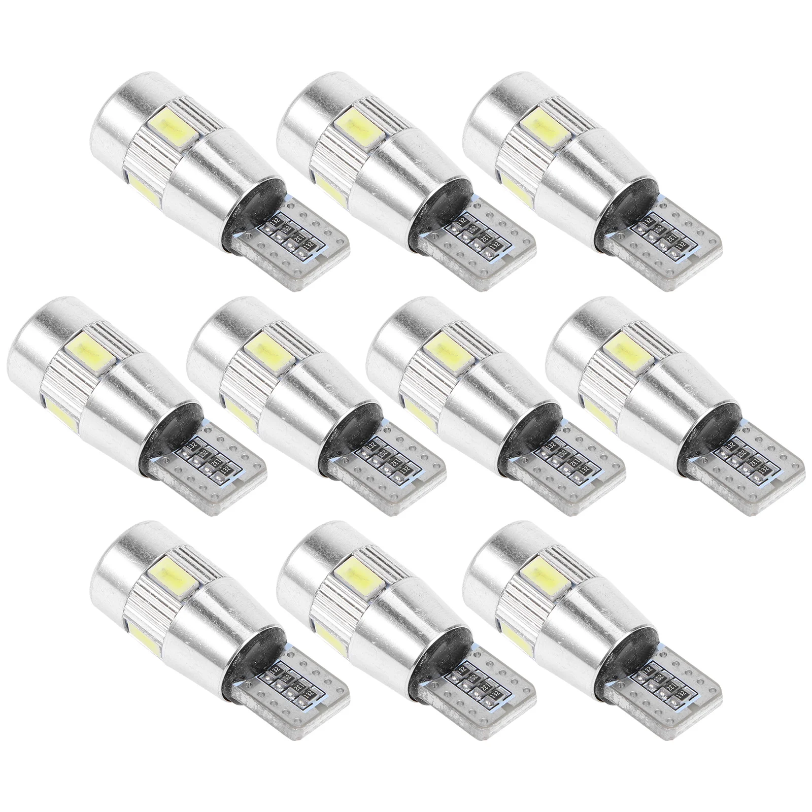 

12V Super Bright T10 Car Bulbs License Plate Error Free Side Backup Lamps for Motorcycle