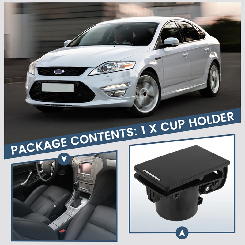 Держатель для чашки с водой на центральной консоли автомобиля AS79-A04819-AA Ford Mondeo