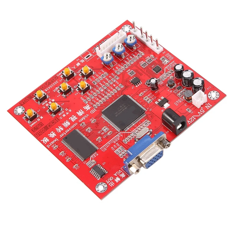 

Аркадная игра HD RGBS к VGA CVBS аркадная настольная игра видео конвертер для ЖК-монитора CRT PPD игровая консоль аксессуары