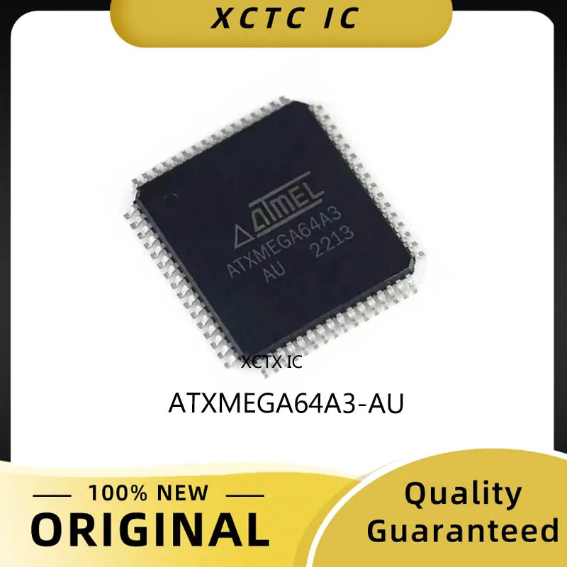 

100% Original New ATXMEGA64A3-AU 1pcs 22+ In Stock TQFP-64 8-bit Microcontrollers - MCU 8/16 bit 1.6V-3.6V 64KB + 4KB