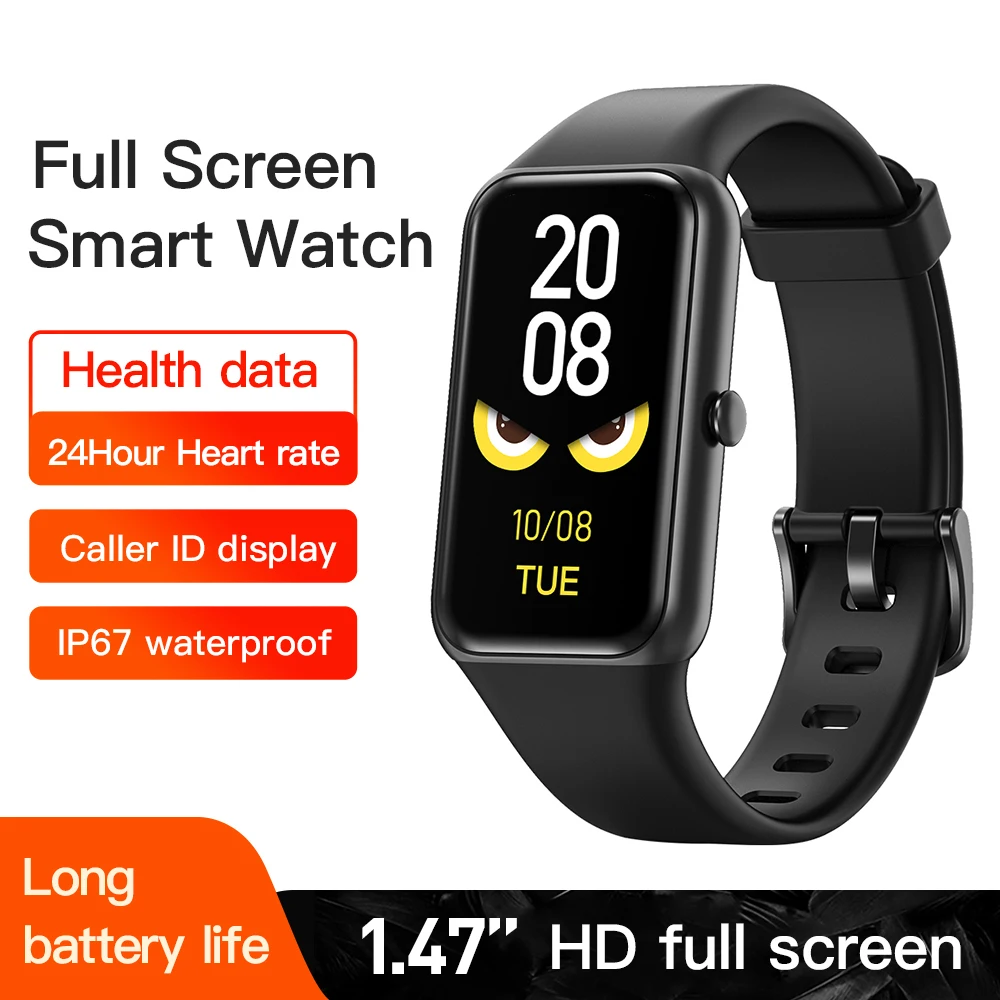 

FOXBOX New Smart Watch Men Women Full Touch Screen Sport Fitness Watch IP67 Waterproof Bluetooth For Android Ios Smartwatch Box