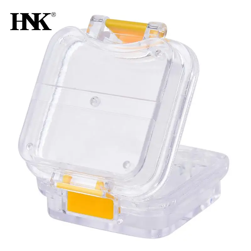 

1 шт., прозрачная пластиковая защитная коробка для зубных протезов