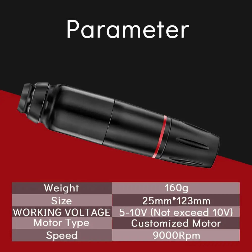 Полный набор ручек для тату-машины блок питания ручка-картридж с картриджами