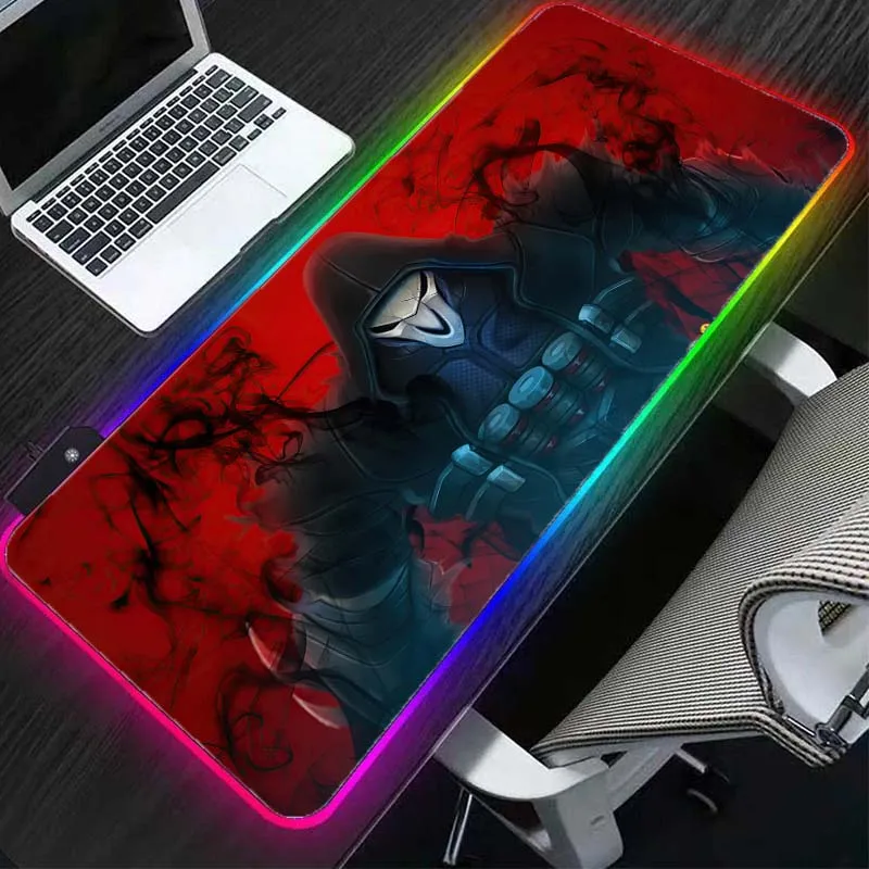 

Large gaming mouse pad rgb animation computer equipment keyboard mousepad led lamp desk mat pads desktop ordinary carpet 400X900