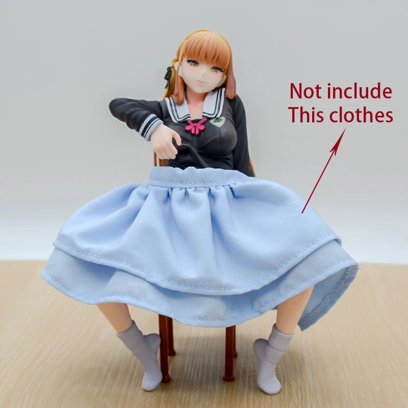 Фото Оригинальная аниме-фигурка Daiki Kougyou Shuria-chan, 18 см, Акари Чан, иллюстрация от Jakudenpa, модель-кукла, игрушка, подарок №2