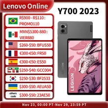 Original Rom Lenovo LEGION Y700 2023 Snapdragon 8+ 12G256G 16G512G Esports 8.8inch 6550mAh 45W Charging 2560*1600 Android WIFI