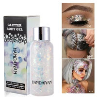 eye glitter nail hair body face stickers gel art loose sequins cream diamond jewels rhinestones makeup decoration party festival