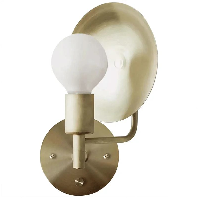 Внутреннее креативное настенное бра в американском минималистичном стиле для