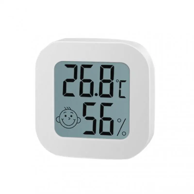 

Цифровой термометр и гигрометр Tuya, комнатный электронный измеритель температуры и влажности с ЖК дисплеем, датчик, Метеостанция для дома