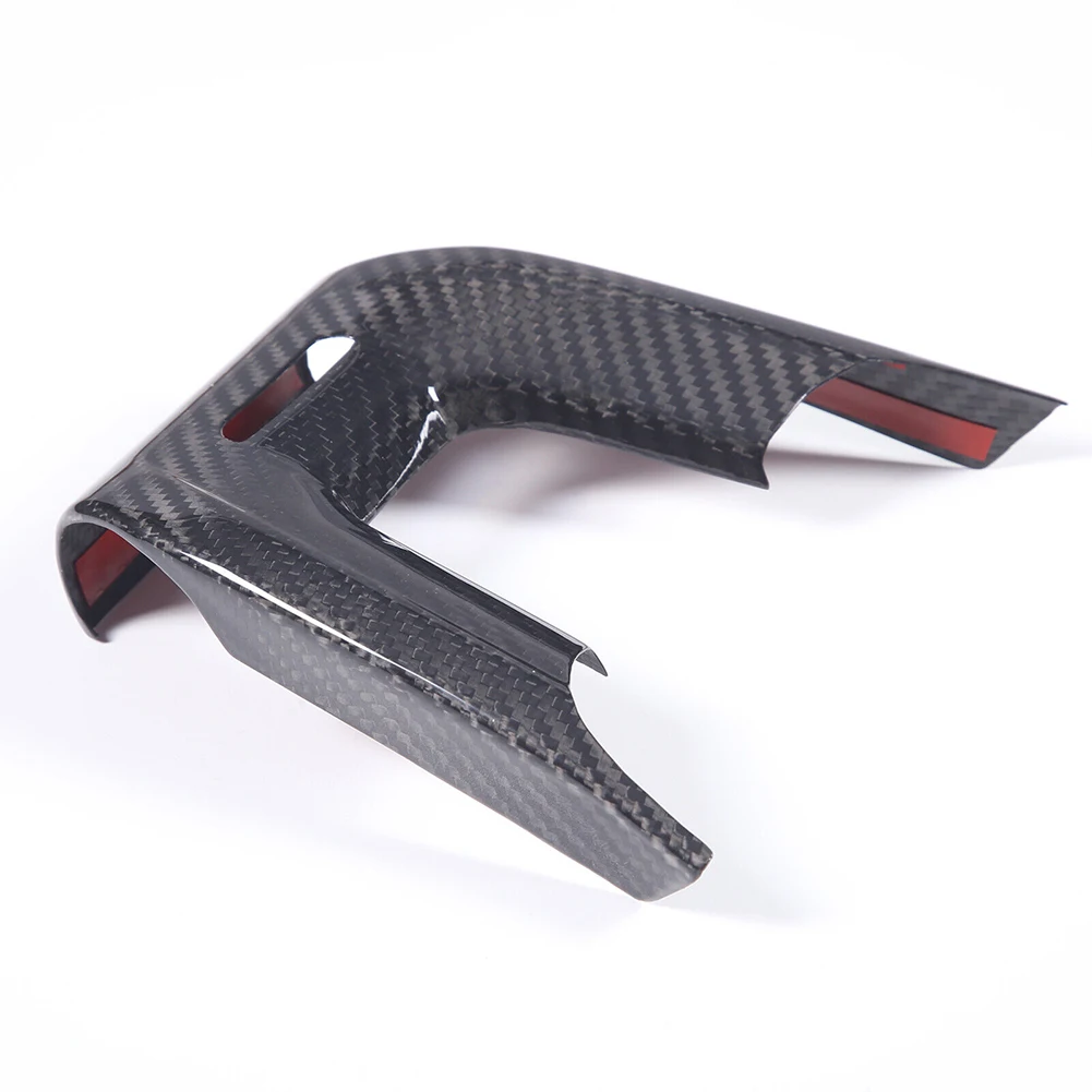 

For Lamborghini Steering Wheel Black Center Console Trim Easy To Install For URUS 2018-2023 For Lamborghini New