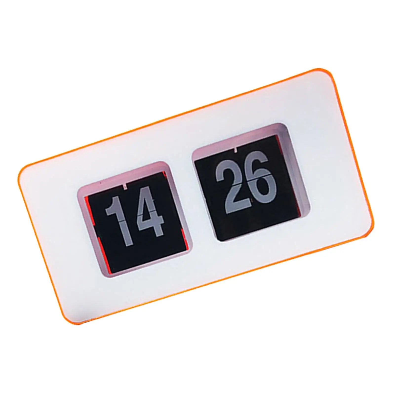 

Modern Simple Auto Flip Clock Large Number Battery Powered Desk Clock for School Bedroom Home Office Decor