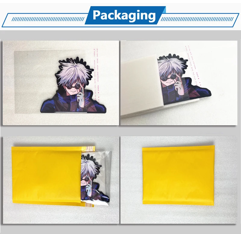 Наклейки для движения Killua Hunter X автомобильные наклейки аниме Стикеры