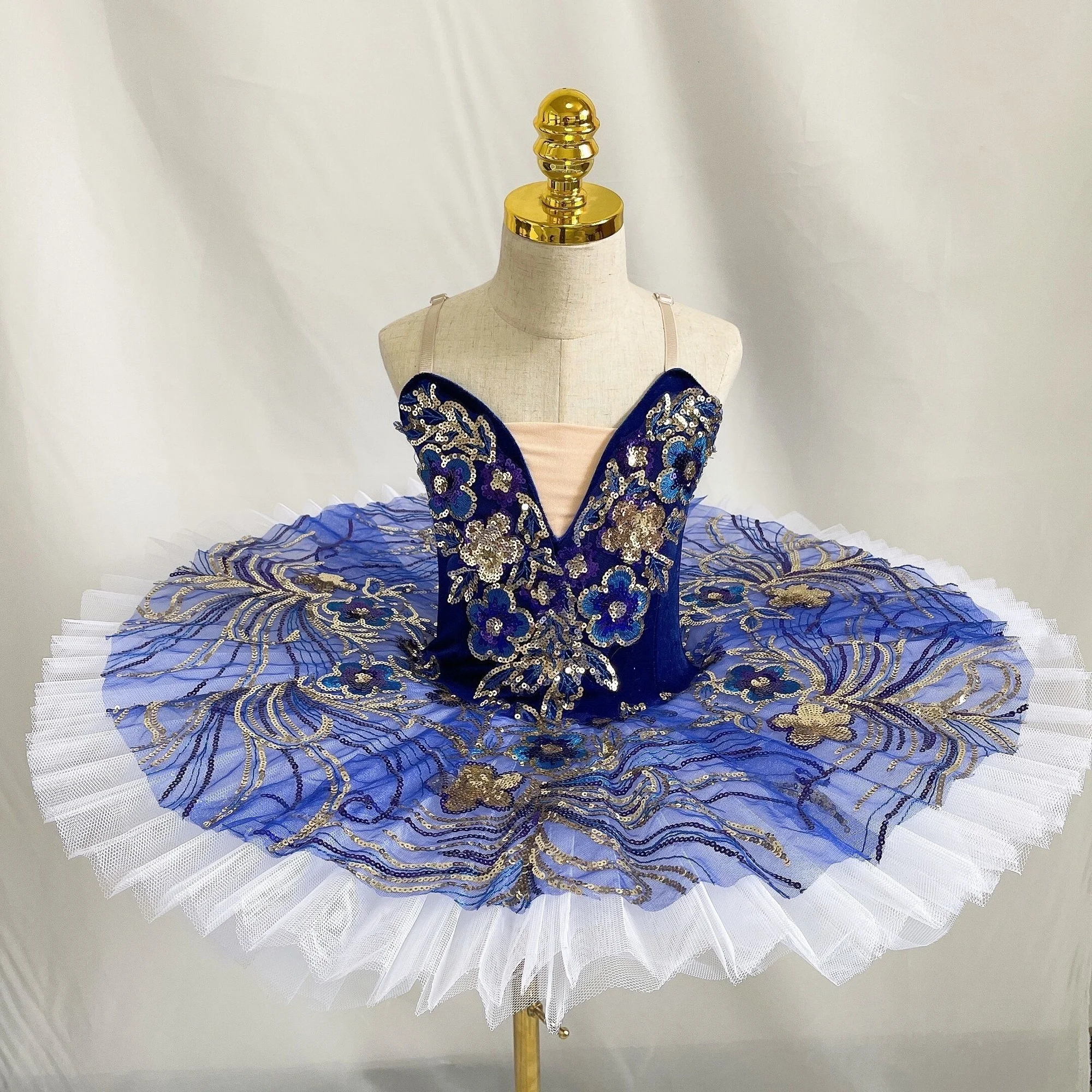 

Girls' ballet skirt performance clothes children's professional Swan Lake Bluebird variation Tutu Skirt Sleeping Beauty stage