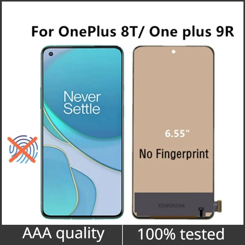 6 55-дюймовый TFT ЖК-дисплей для OnePlus 8T KB2001 KB2000 дигитайзер сенсорного экрана замена One