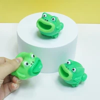 creative funny frogs squeeze toy stress relief portable handheld high elasticity frogs sensory toy multi purpose soft finger toy