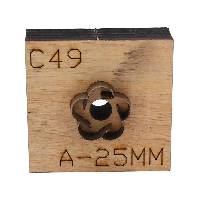 

Сделай Сам, высечка для кожи, форма цветка, высечка для кожи для поделок из кожи