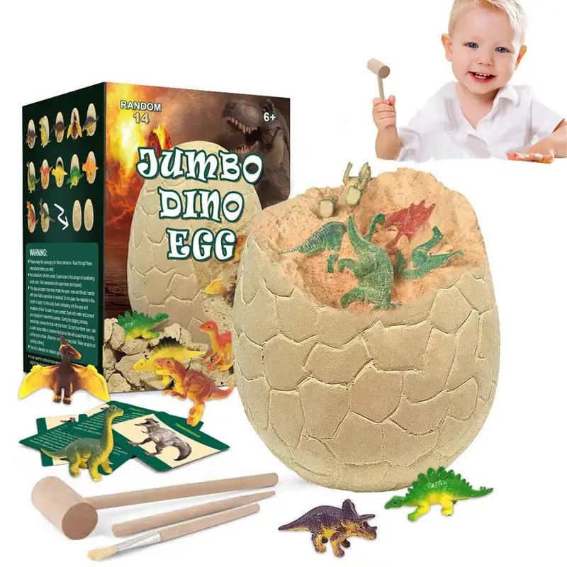 

Dinosaur Eggs Excavation Kit Dinosaur Eggs Excavation Science Experiments Kits For Kids Easter Archaeology Science STEM Toys