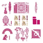 Коллекция 2022 года, Новое поступление, вырезанные штампы, Серия карт, скрапбукинг, бумажный нож, форма, лезвие, штамп