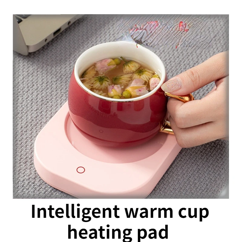 

Heating Cup Mat Water Cup Constant Temperature 55 Degrees Intelligent Heating Cup Electric Cup Mat Heating Base USB