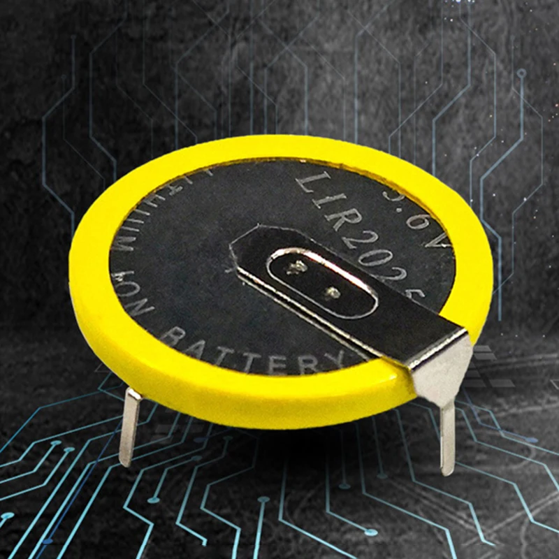 Литий-ионная аккумуляторная батарея LIR2025 3 6 В 20 мАч