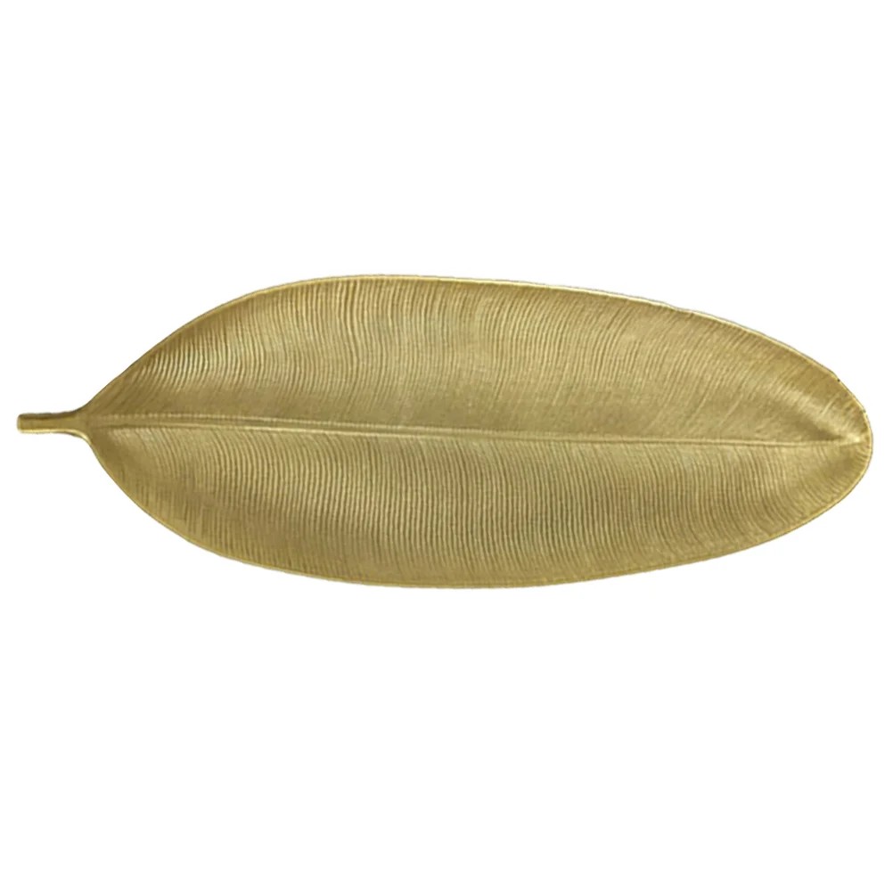 

Dish Ramadan Round Decorations Leaf Tray Storage Serving Table Platter Lights Shape Plate Snacks Islamic Meat Cloth Home Trinket