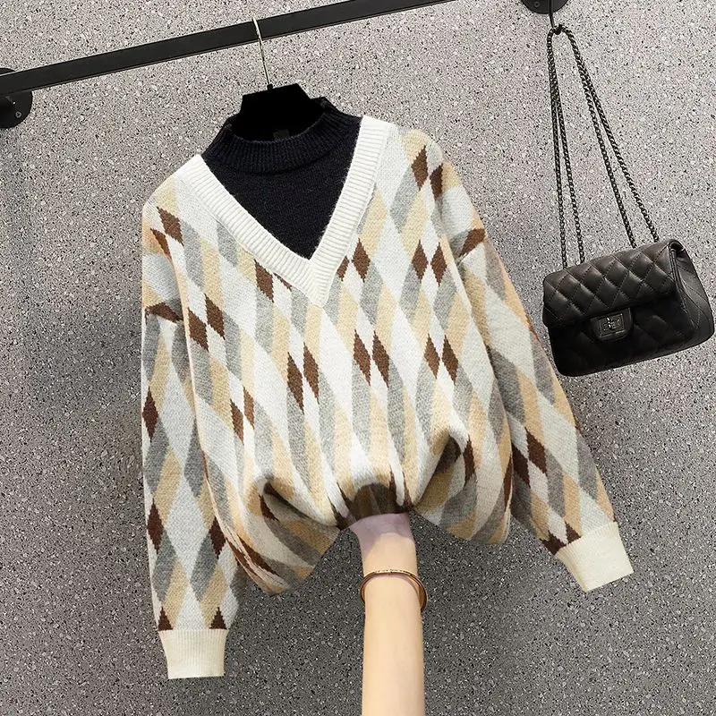 Женская одежда осенне-зимний одинарный комплект Новое поступление 2023 винтажный