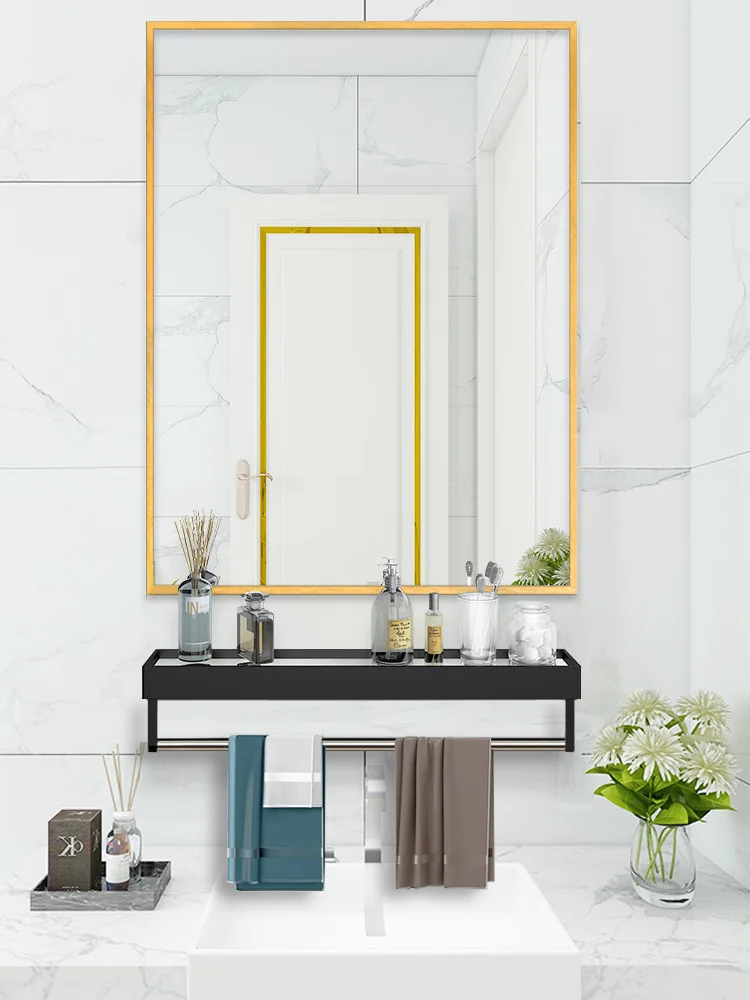 

Bathroom Mirror, Bedroom Decoration, Room Layout, Rental House Renovation, Small Furniture, Bathroom Wall Stickers, And Walls