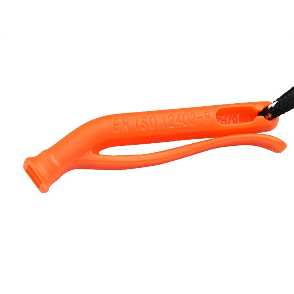 

Plastic Outdoor Camp Hiking Survival Loud Whistle Sports Match Dual Band Whistle