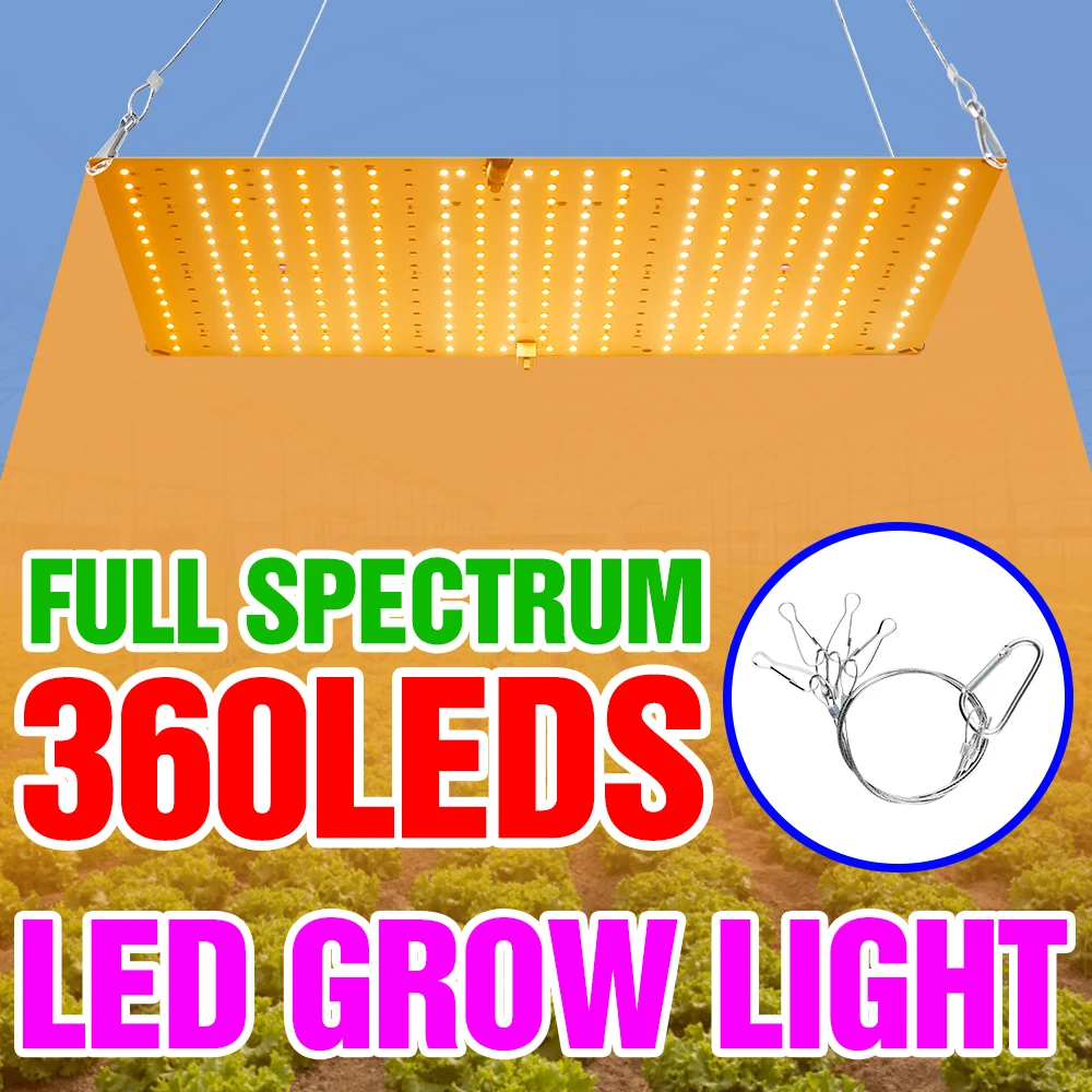

LED Phyto Lamp Quantum Board Grow Light 2000W 3000W Phytolamp For Plants Full Spectrum Hydroponics Growing System Light Bulbs