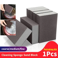 60 220 grit rough medium fine wall grinding sponge sand block sandpaper craft model paint polished sand brick kitchen cleaner