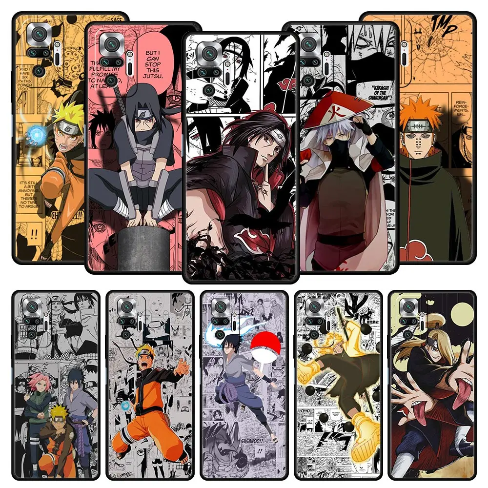 

Naruto Uzumaki Anime Kakashi Phone Case For Xiaomi Redmi Note 11 10 9 8 Pro 11S 10S 9S 7 8T 9T 9A 8A 9C K40 Gaming 11T 5G Cover