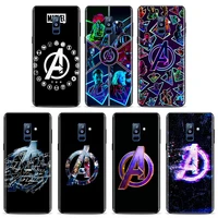 marvel avengers a logo phone case samsung galaxy a90 a80 a70 s a60 a50s a30 s a40 s a2 a20e a20 s e silicone cover