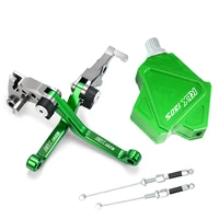 klx 230r dirt bike brake clutch levers stunt clutch pull cable lever replacement easy system for kawasaki klx230r 2020 2021