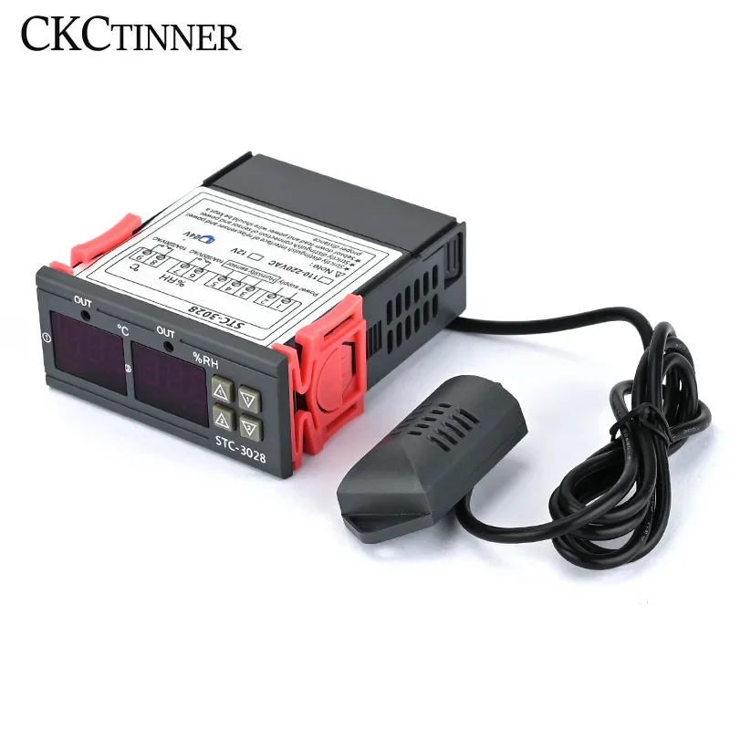 Цифровой термостат регулятор температуры реле нагрева и охлаждения для
