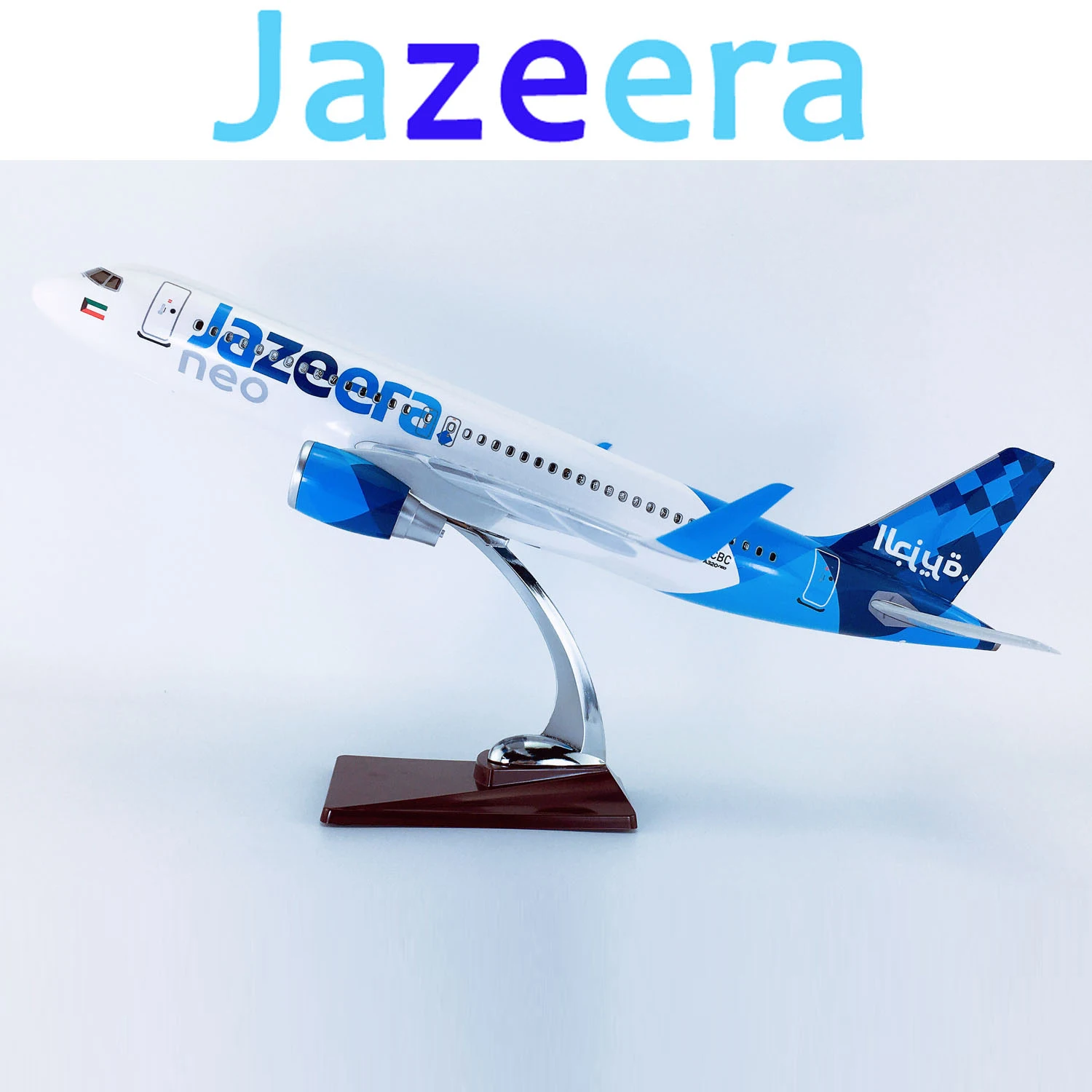 

Модель самолета Jazeera из абс-пластика в масштабе 1:79, 47 см