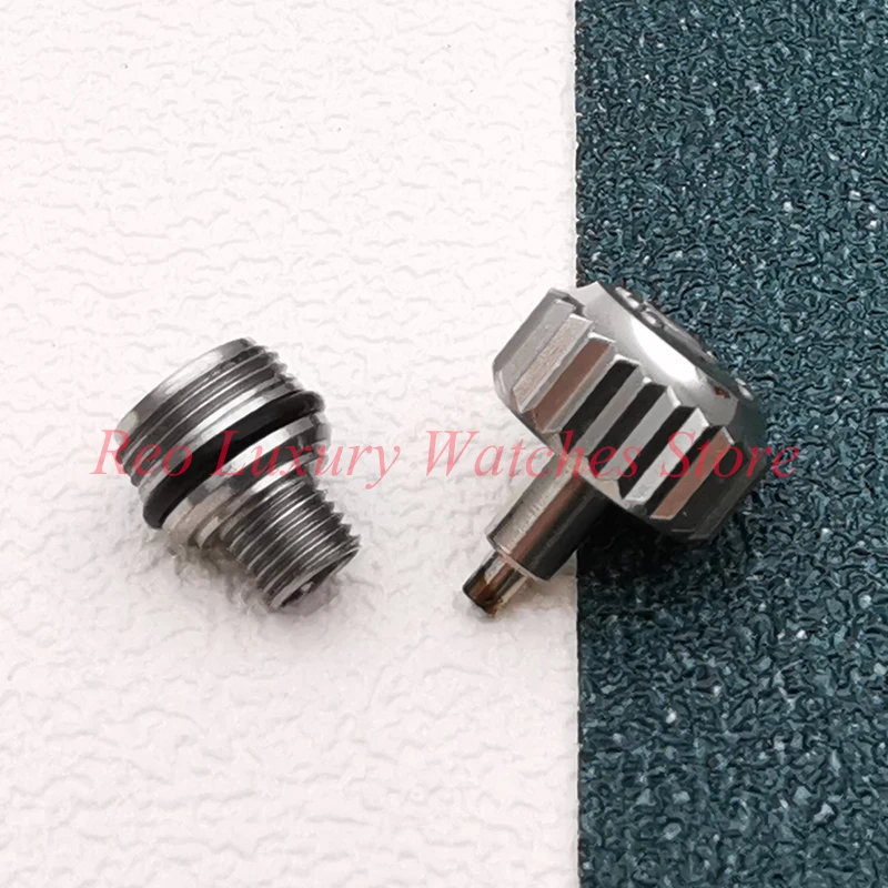 

Top 904L Steel Watch Crown For Submariner 116610 Fit 3135 Movement Aftermarket Watch Repair Replacement
