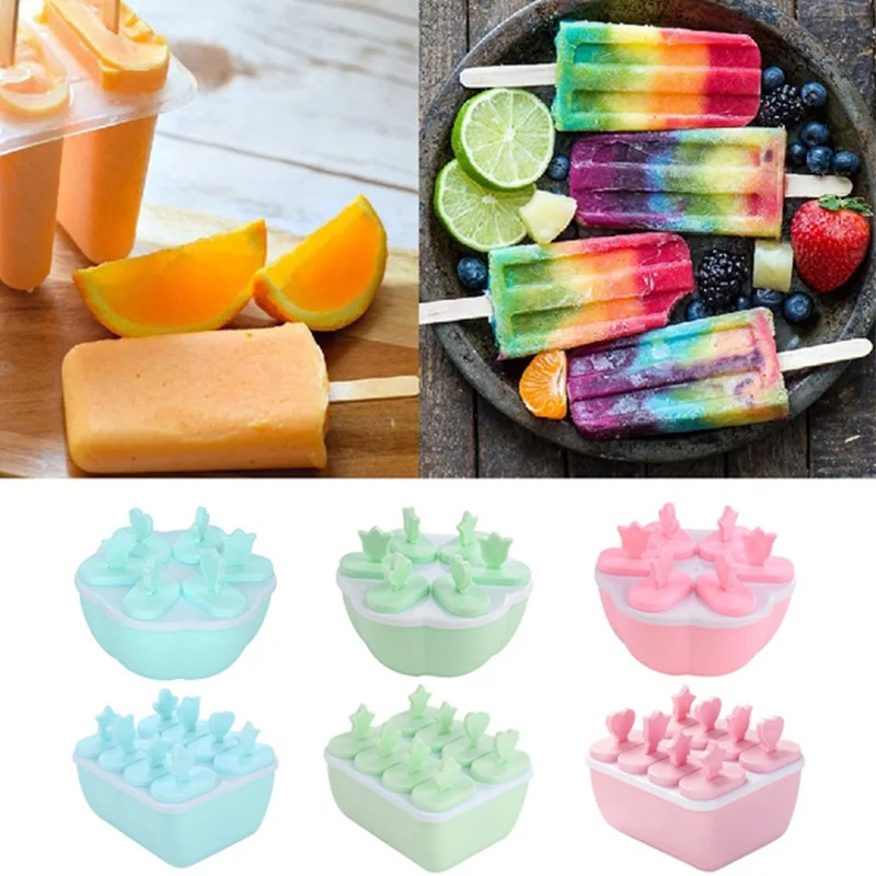 

Ice Cream Mold Ice Mould Dessert Fruit Ice Cube Maker DIY Homemade Popsicle Mold For Ice Cream Kitchen Accessories