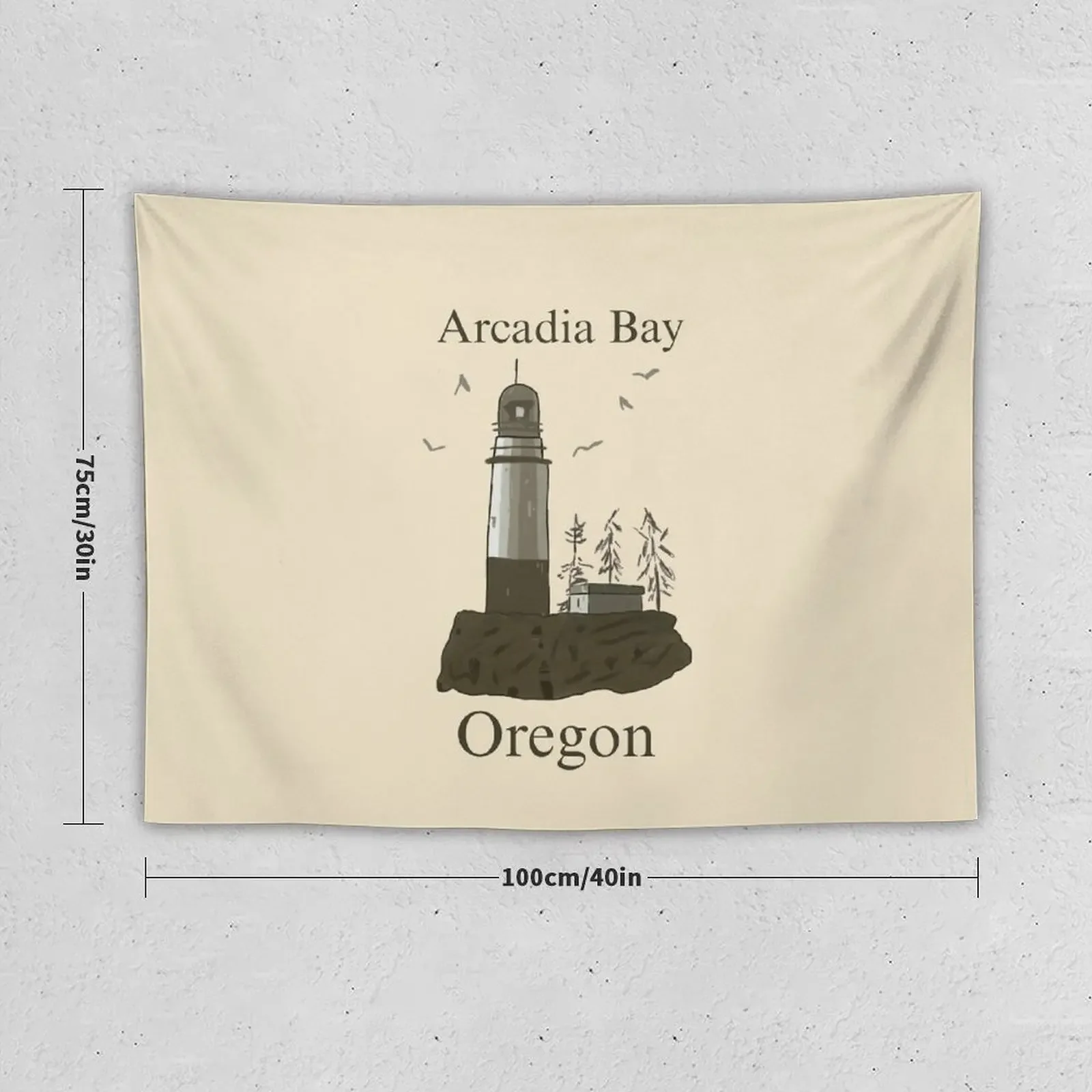 Яркий Декор для комнаты Arcadia Bay домашний и комфортный декор комнатный гобелен