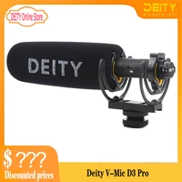 deity v mic d3 pro super cardioid on camera microphone low noise condenser recording video interview mic for dslr camcorders