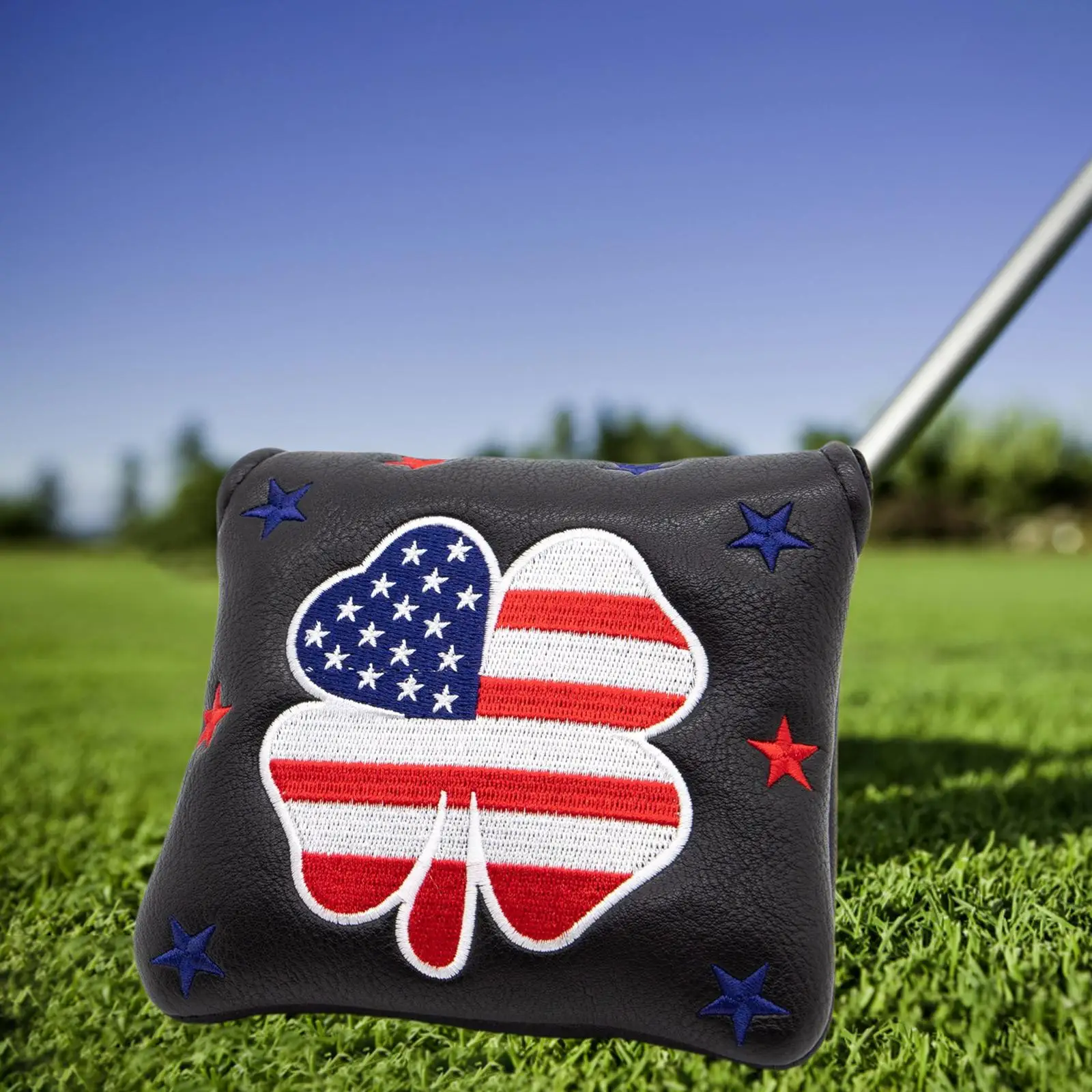 

Portable Waterproof Golf Club Head Cover, Magnetic Closure Blade Putter