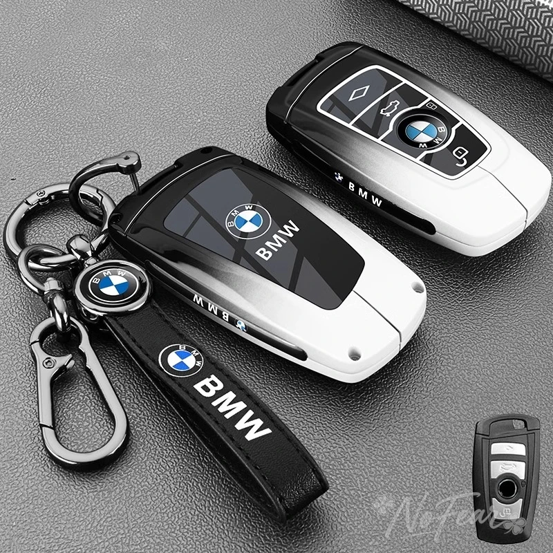 Фото Чехол для автомобильного смарт-ключа, держатель-футляр для BMW F30 F20 F10 F18 F22 F01 X3 X4 F06 F02 M3 M5, наклейки для авто №4