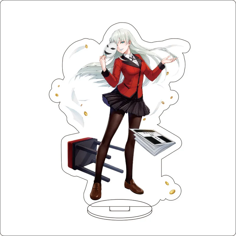 Аниме Kakegurui акриловая подставка украшения Momobami Kirari Saotome Meari Ryōta Suzui Jabami Yumeko фигурка подставка подарки на Хэллоуин (art.: 3920cf4cf649d) - 3920cf4cf649d
