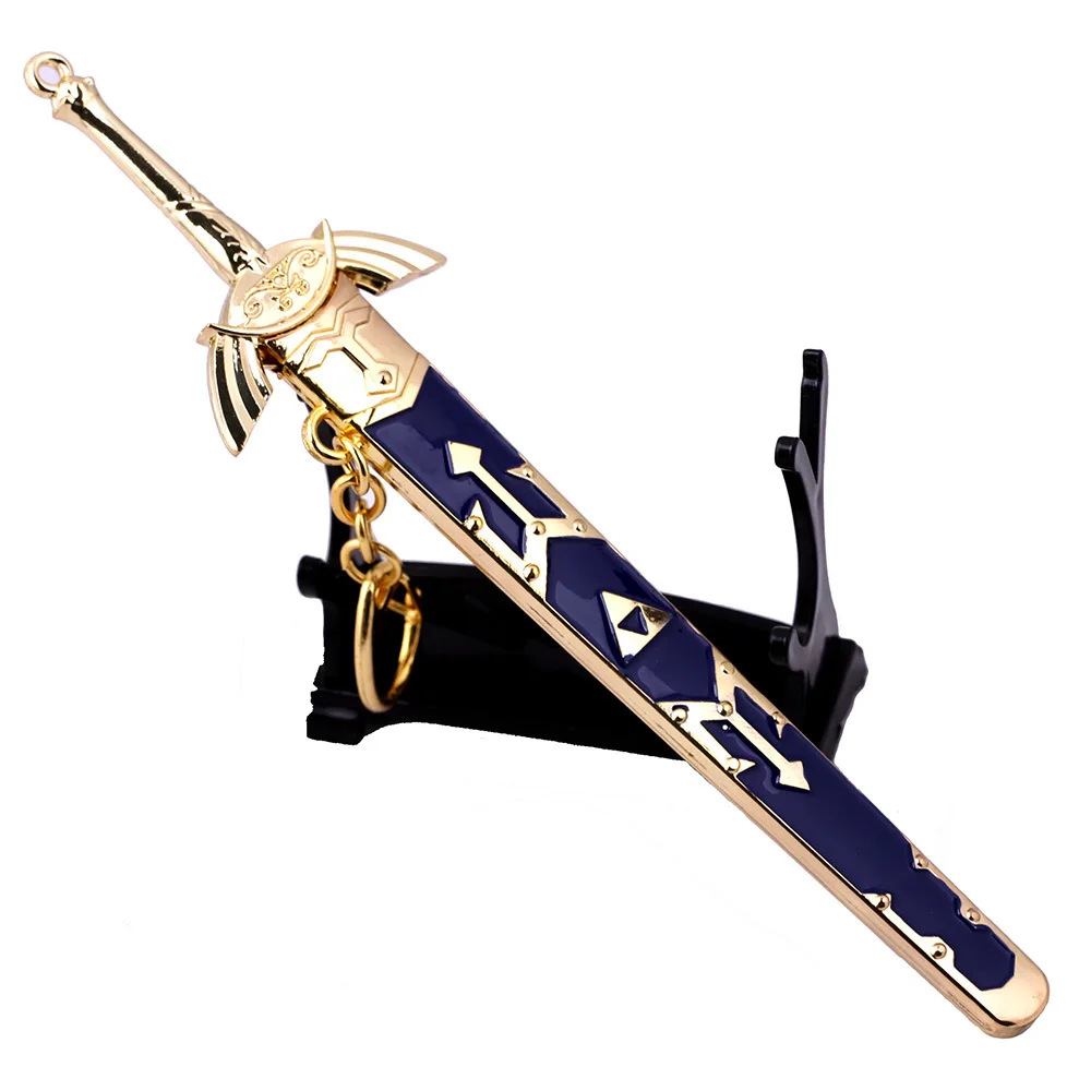 

The-Legend-of-Zeldas Metal Enamel Keychain For Men Skyward Sword Model Key Ring Cosplay Party Jewelry Accessories Gifts