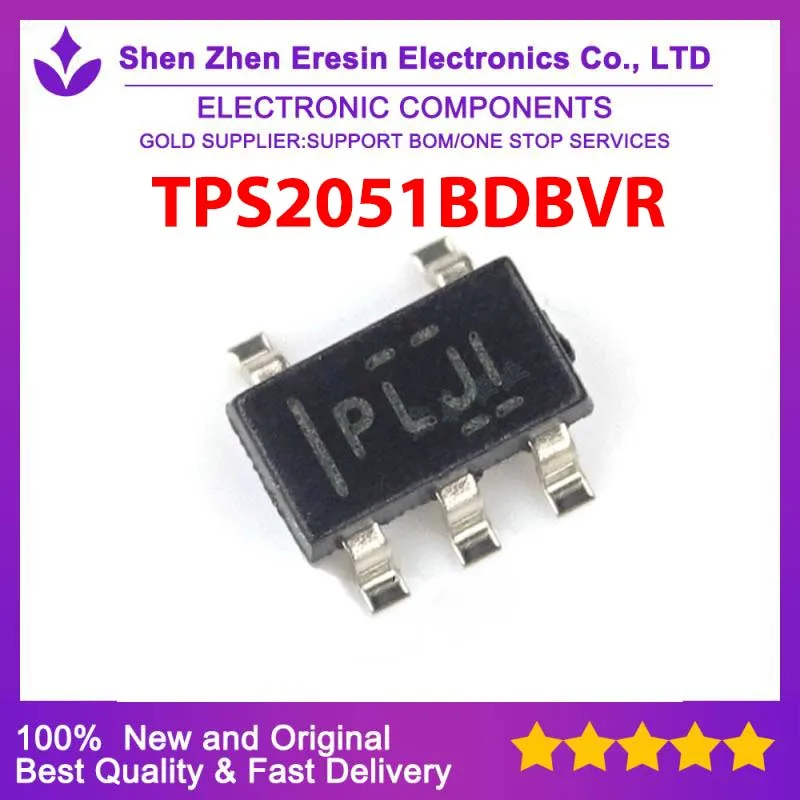 

Бесплатная доставка, 5 шт./лот TPS2051BDBVR SOT23-5, новый и оригинальный