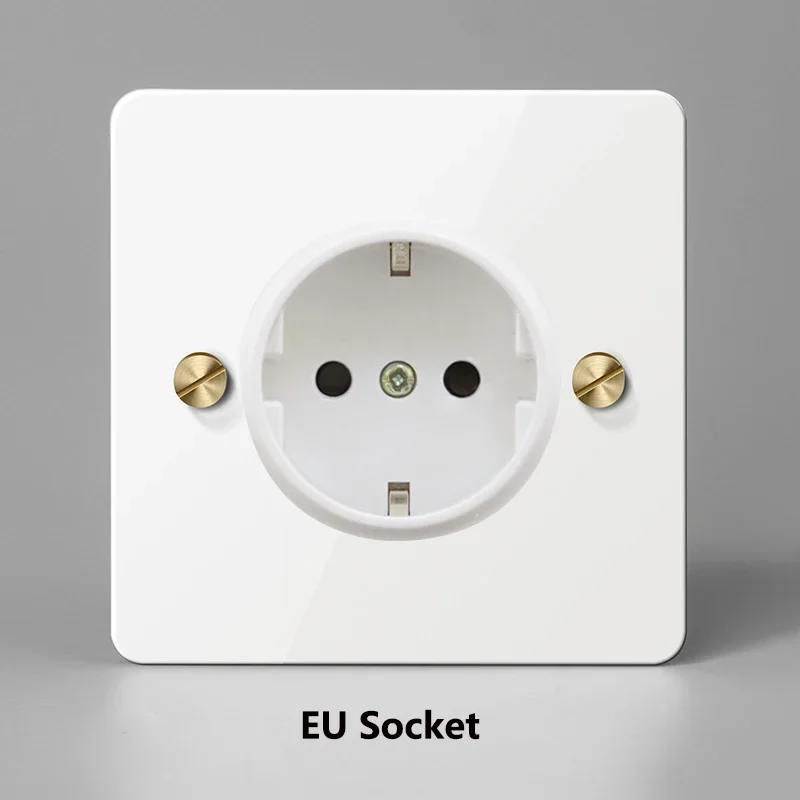 

Настенный переключатель ZhaoNuoTe 1-4 клавиши белый нержавеющая сталь